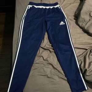 Adidas Men's Soccer Track Pants Blue (US Medium)